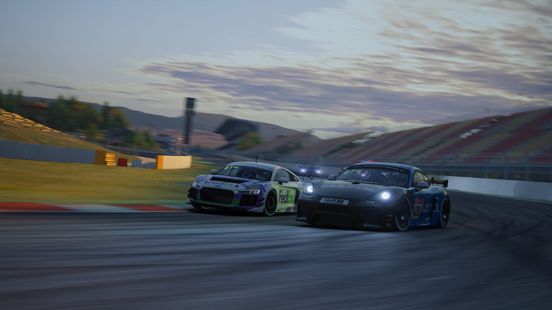 DRS Multiclass Barcelona GT4