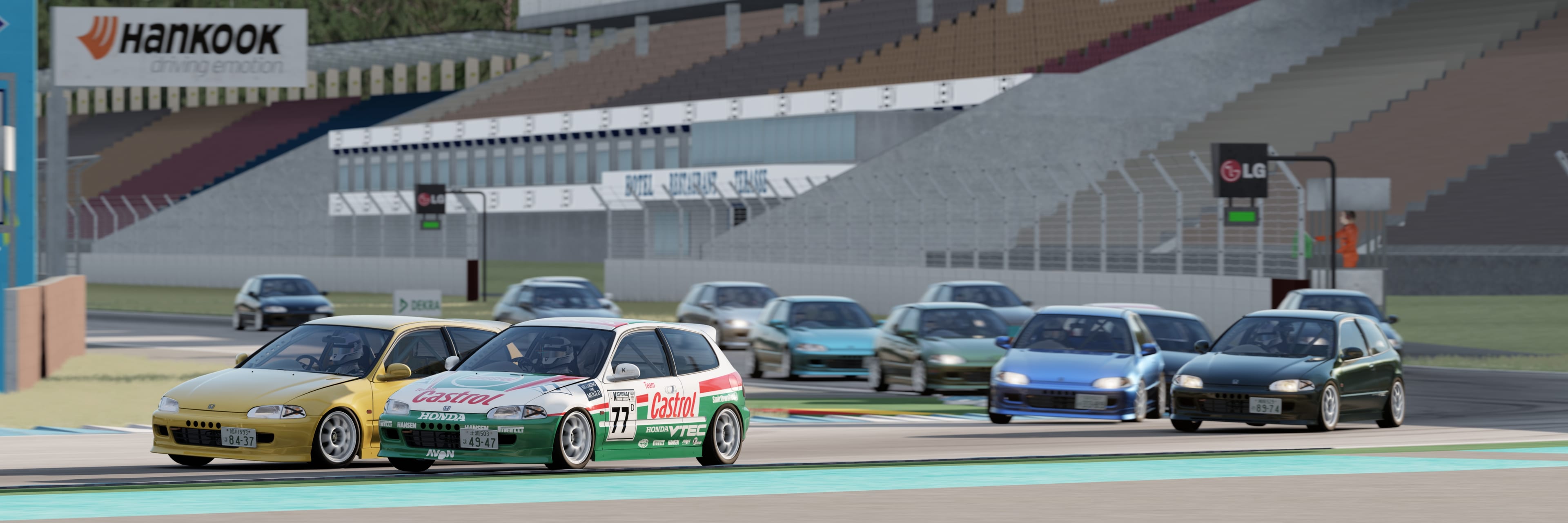 DRS Honda Civic Cup Hockenheimring Event